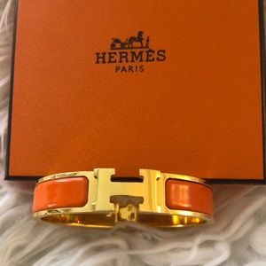 Authentic Hermès Clic H Bracelet
